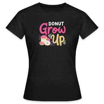 Donuts Donut-Liebhaber - Frauen T-Shirt - Schwarz - Vorne - AI Model Female 172 dark (172cm)