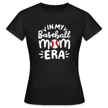 Baseball Baseball-Spieler - Frauen T-Shirt - Schwarz - Vorne - AI Model Female 172 dark (172cm)