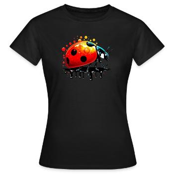 Ladybird - Women's T-Shirt - black - Front - AI Model Female 172 dark (172cm)