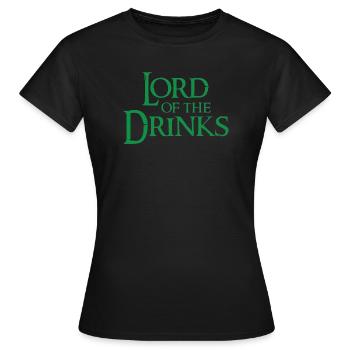 Fantasie Getränke Saga - Frauen T-Shirt - Schwarz - Vorne - AI Model Female 172 dark (172cm)