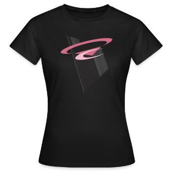 Flotter de la modernité - T-shirt Femme - noir - Devant - AI Model Female 172 dark (172cm)