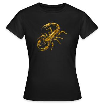 Scorpion Arachnides Scorpion Drôles de scorpions - T-shirt Femme - noir - Devant - AI Model Female 172 dark (172cm)
