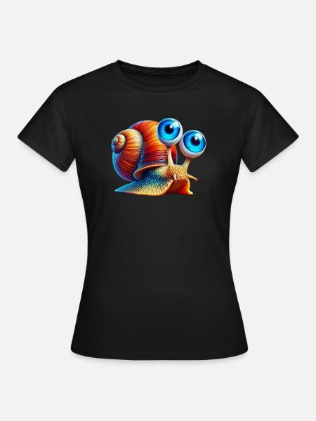 Lumaca - T-shirt dam - svart