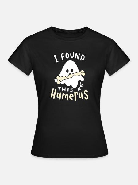 Geist Halloweenkostüm - Frauen T-Shirt - Schwarz