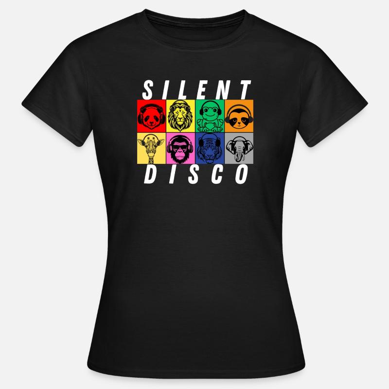 Silent Disco - Women's T-Shirt - black