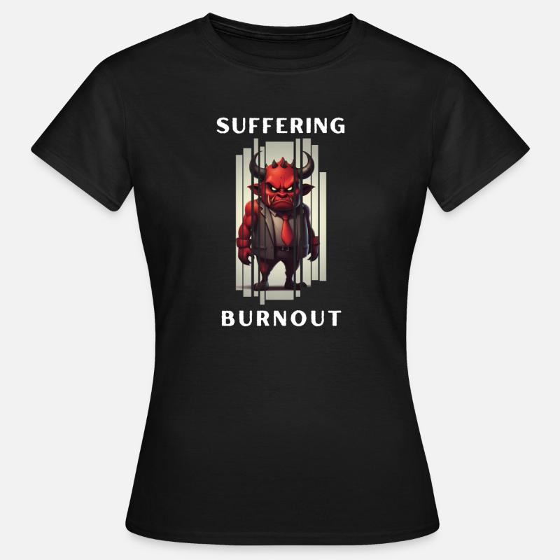 Burnout - Women's T-Shirt - black