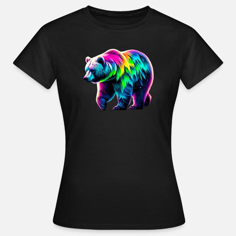 Bär - Frauen T-Shirt - Schwarz
