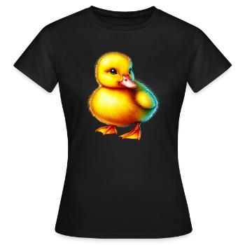 Canard Canard Canard - T-shirt Femme - noir - Devant - AI Model Female 172 dark (172cm)