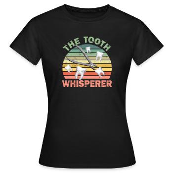 Dentiste Dentiste - T-shirt Femme - noir - Devant - AI Model Female 172 dark (172cm)