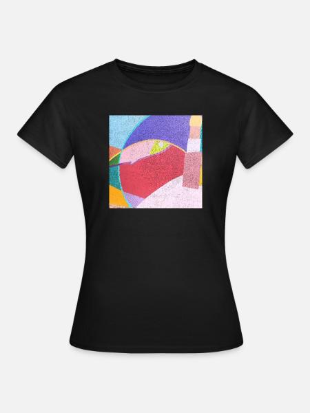 Colorful Murals - Women's T-Shirt - black