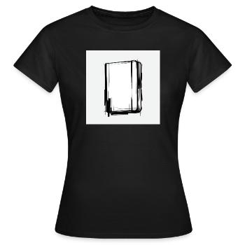 Preuve de concept - Le vide analogique - T-shirt Femme - noir - Devant - AI Model Female 172 dark (172cm)