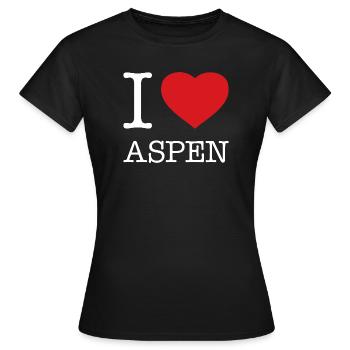J’ADORE ASPEN - T-shirt Femme - noir - Devant - AI Model Female 172 dark (172cm)
