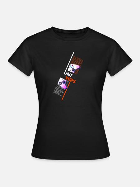 Universe Games Fusion Controller - Frauen T-Shirt - Schwarz