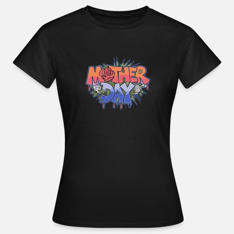 Graffiti Mother Day - Women's T-Shirt - black