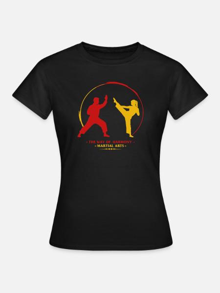Kampfkunst - Frauen T-Shirt - Schwarz