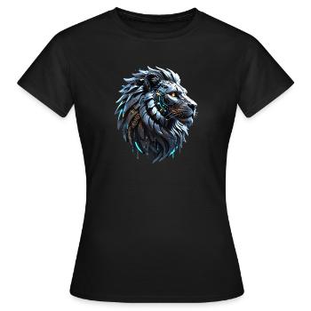 Un adorable défilé d’oiseaux de dessin animé - T-shirt Femme - noir - Devant - AI Model Female 172 dark (172cm)