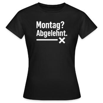 A visual foray - Women's T-Shirt - black - Front - AI Model Female 172 dark (172cm)