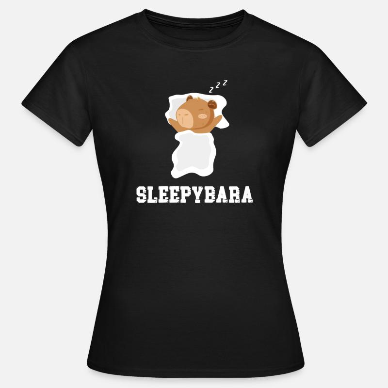 Sleepybara - Women's T-Shirt - black