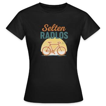Selten ratlos - Frauen T-Shirt - Schwarz - Vorne - AI Model Female 172 dark (172cm)