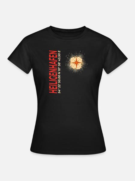 Heiligenhafen - Frauen T-Shirt - Schwarz