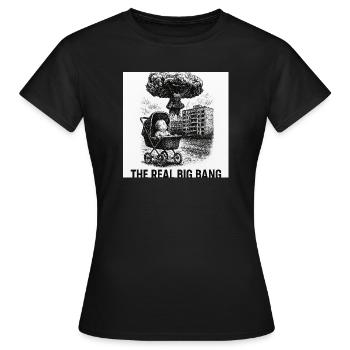 Brands - Women's T-Shirt - black - Front - AI Model Female 172 dark (172cm)