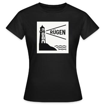 Réprimander - T-shirt Femme - noir - Devant - AI Model Female 172 dark (172cm)