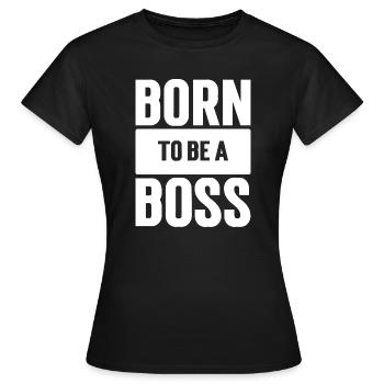 Pride and Ambition Motivation - Women's T-Shirt - black - Front - AI Model Female 172 dark (172cm)