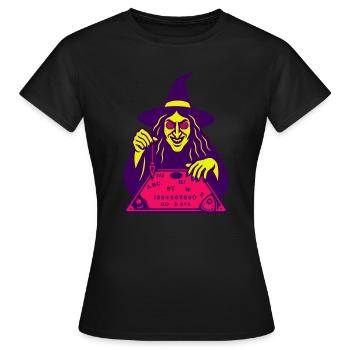 Sorcière hypnotique - T-shirt Femme - noir - Devant - AI Model Female 172 dark (172cm)