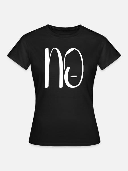Gegen Nazis - Frauen T-Shirt - Schwarz