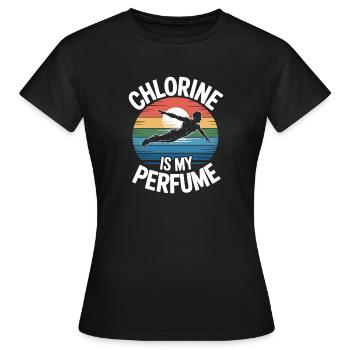 Kunstspringen Turmspringer Sprungbrett - Frauen T-Shirt - Schwarz - Vorne - AI Model Female 172 dark (172cm)
