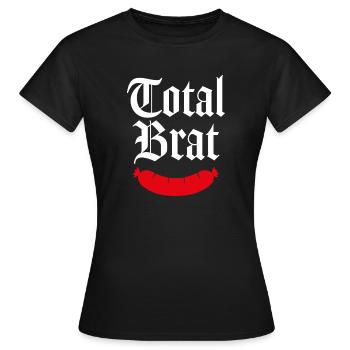 Totale Göre - Frauen T-Shirt - Schwarz - Vorne - AI Model Female 172 dark (172cm)