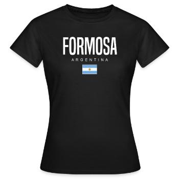 Formosa Argentinien Argentinier - Frauen T-Shirt - Schwarz - Vorne - AI Model Female 172 dark (172cm)