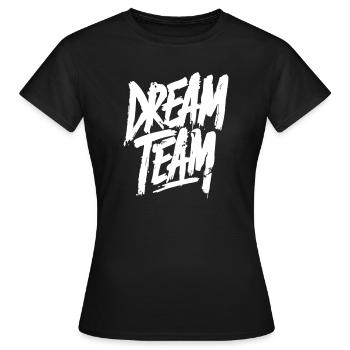 Équipe de rêve - T-shirt Femme - noir - Devant - AI Model Female 172 dark (172cm)