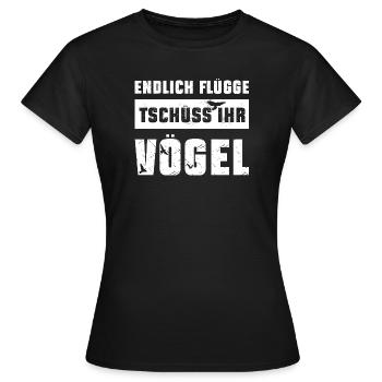 Umziehen in erste Wohnung Einweihung - Frauen T-Shirt - Schwarz - Vorne - AI Model Female 172 dark (172cm)