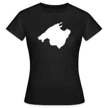 Malle Outline - Women's T-Shirt - black - Front - AI Model Female 172 dark (172cm)