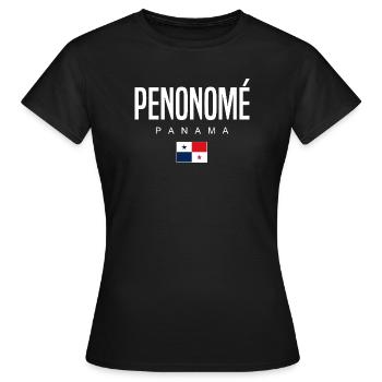Penonomé Panama Panamaer - Frauen T-Shirt - Schwarz - Vorne - AI Model Female 172 dark (172cm)