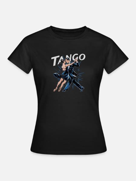 Tango Passion Couple Dance Argentine Tango - Women's T-Shirt - black