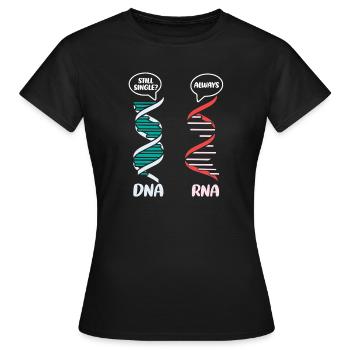Biology Teacher Biologist Microbiology Biologist - Women's T-Shirt - black - Front - AI Model Female 172 dark (172cm)