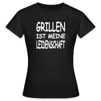 Griller - T-shirt Femme - noir - Devant - AI Model Female 172 dark (172cm)
