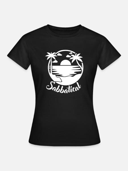 Sabbatique - T-shirt Femme - noir