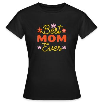 Meilleur cadeau pour maman : Noël pour la fête des mères - T-shirt Femme - noir - Devant - AI Model Female 172 dark (172cm)