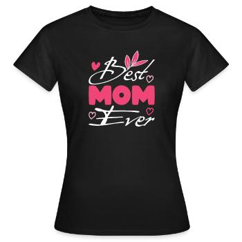 Meilleur cadeau pour maman : Noël pour la fête des mères - T-shirt Femme - noir - Devant - AI Model Female 172 dark (172cm)