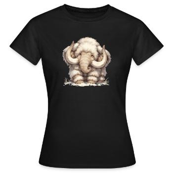 Mammouths Mammouth - T-shirt Femme - noir - Devant - AI Model Female 172 dark (172cm)