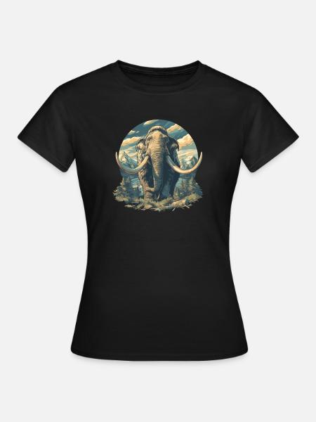 Mammuts Mammut - Frauen T-Shirt - Schwarz
