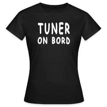 Tuner - Frauen T-Shirt - Schwarz - Vorne - AI Model Female 172 dark (172cm)