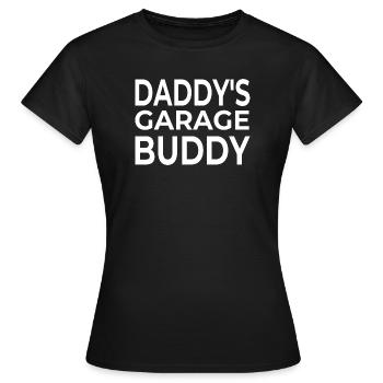 Garage - Frauen T-Shirt - Schwarz - Vorne - AI Model Female 172 dark (172cm)