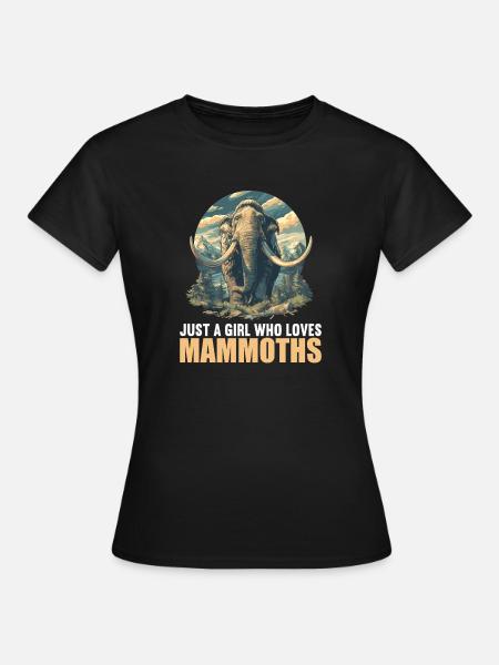 Mammuts Mammut - Frauen T-Shirt - Schwarz