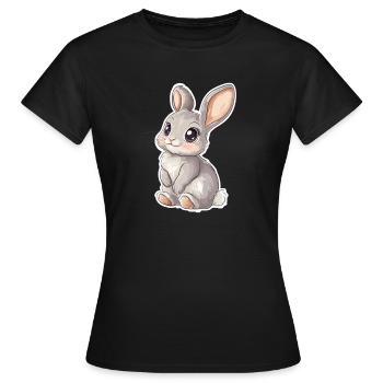 Hare - Women's T-Shirt - black - Front - AI Model Female 172 dark (172cm)