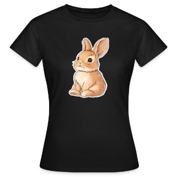 Hare - Women's T-Shirt - black - Front - AI Model Female 172 dark (172cm)