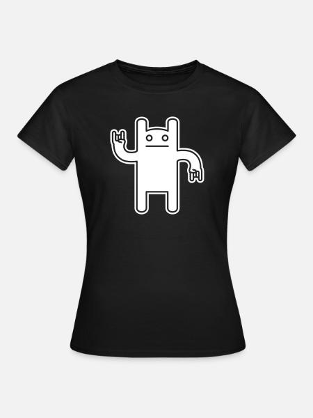 Monster Rock – Festival Comic Kawaii - Frauen T-Shirt - Schwarz